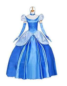 Amazon.co.jp: 【シンデレラ 風】ドレス/ワンピース 衣装 仮装
